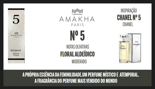 Perfume Nº 5 Fem -  15ml (chanel N°5)