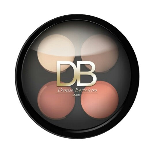 Quarteto De Sombra Compacta 3,5g