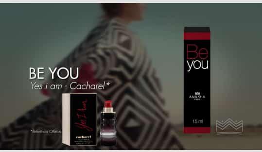 Perfume Be You Fem - 15ml (yes I Am Da Cacharel)
