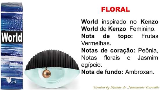 Perfume World Fem -  15ml (kenzo World De Kenzo)