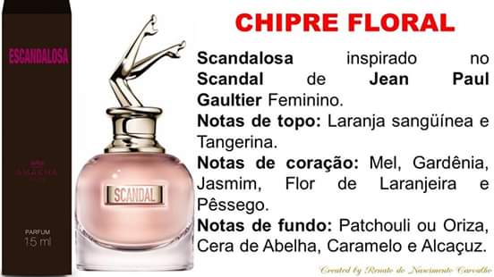 Perfume Escandalosa Fem - 15ml (scandal De Jean Paul)