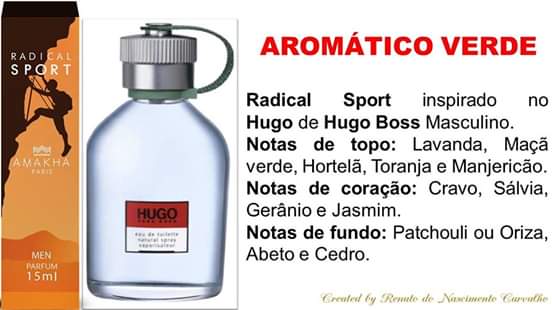 Perfume Radical Sport  15ml (radical Sport Hugo Boss)