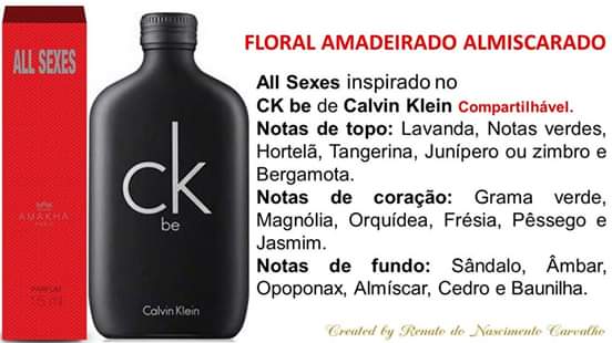 Perfume All Sexes  15ml (ck Be De Calvin Klein) unissex