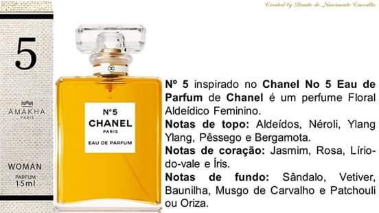Perfume Nº 5 Fem -  15ml (chanel N°5)