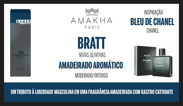 Perfume Bratt Masc - 15ml (bleu De Chanel)